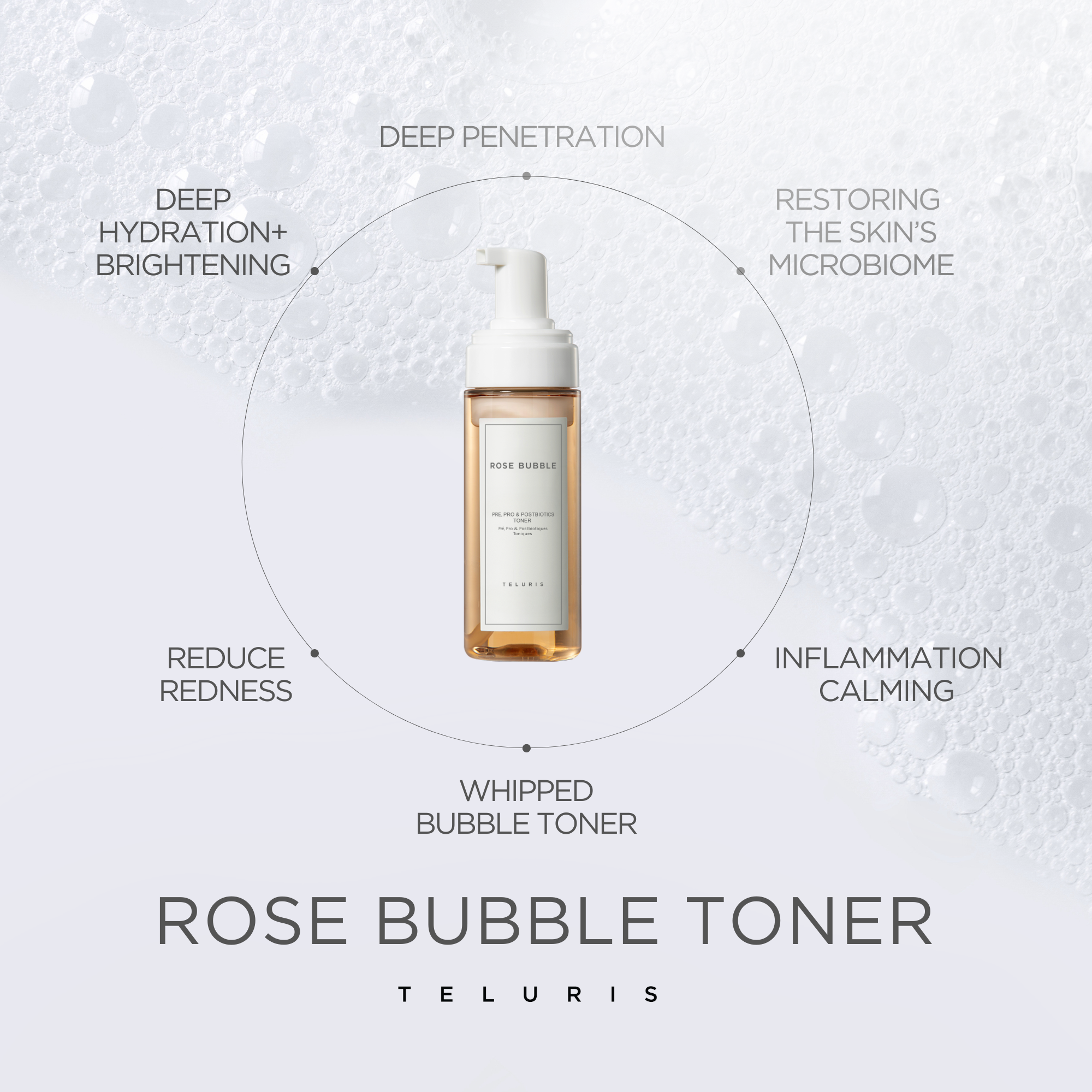 ROSE BUBBLE TONER